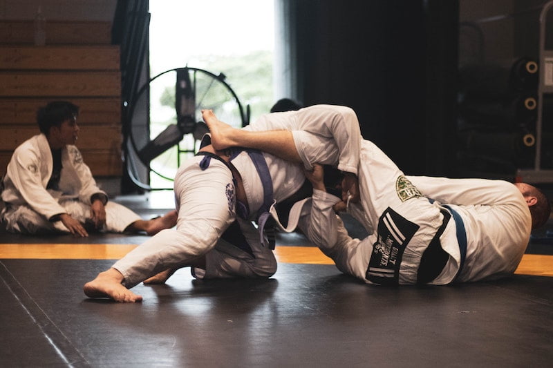 prise de judoka